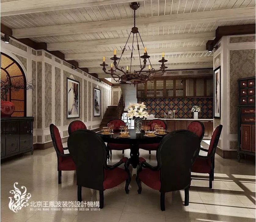 美式风格别墅装修设计：保利家园