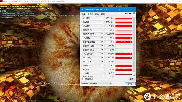 不让换硅脂逼死强迫症!老魔蓝宝石RX470D8G显卡翻车实测跑分15万