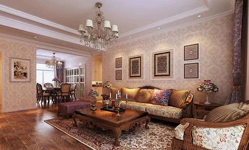 欧式风格壁纸效果图大全 尽显奢华大气