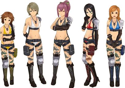 SE新作亮相 ：iOS游戏《School Girl Strikers》