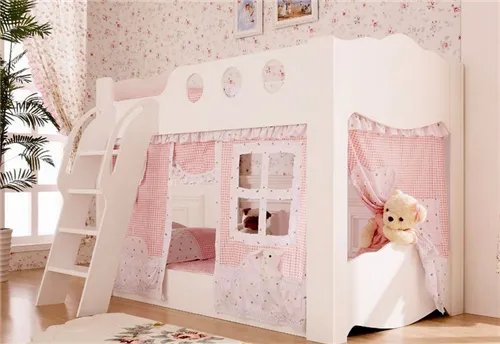 儿童高低床效果图  儿童高低床选购要点