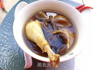 茶树菇鸡汤