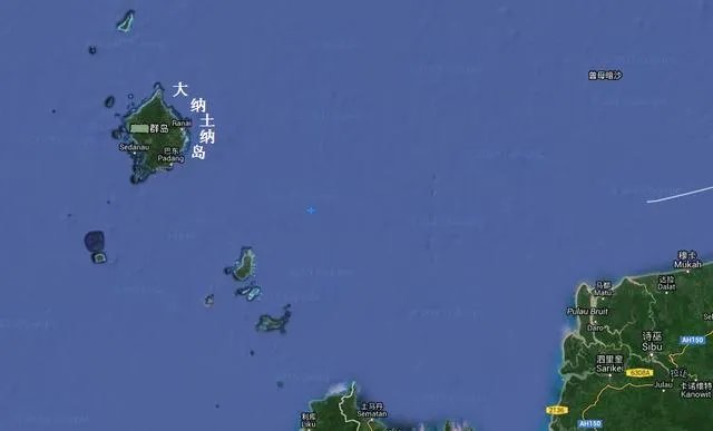纳土纳群岛地图高清全图？