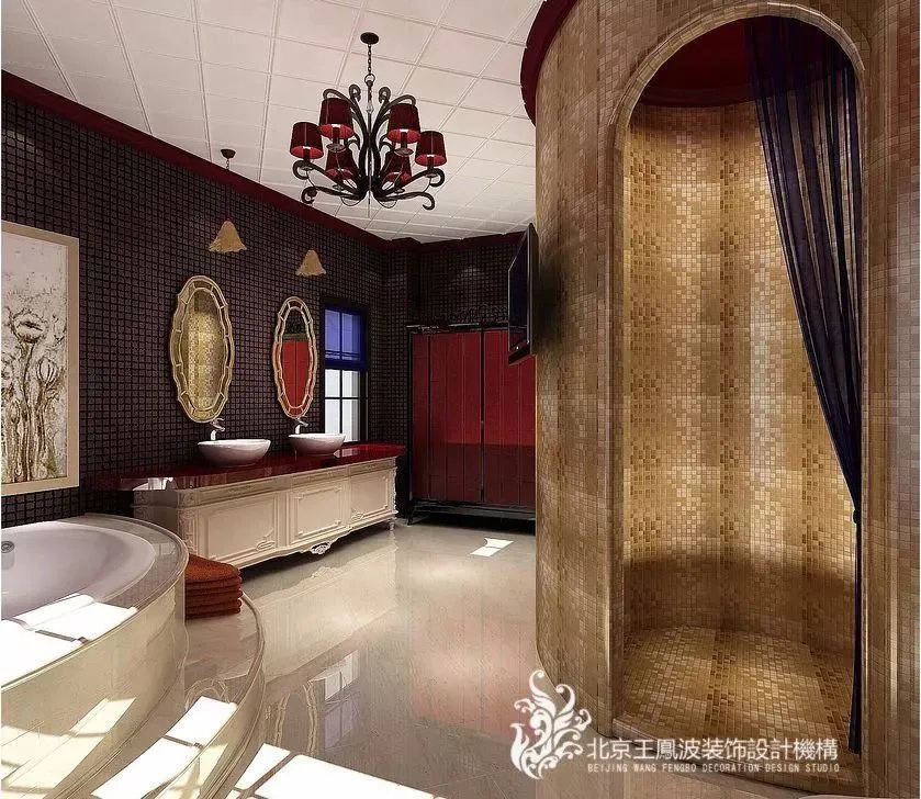 美式风格别墅装修设计：保利家园