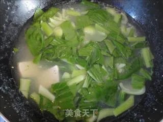 青菜豆腐汤