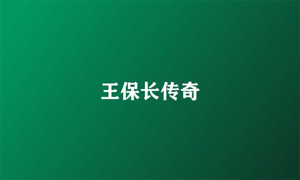 王保长传奇