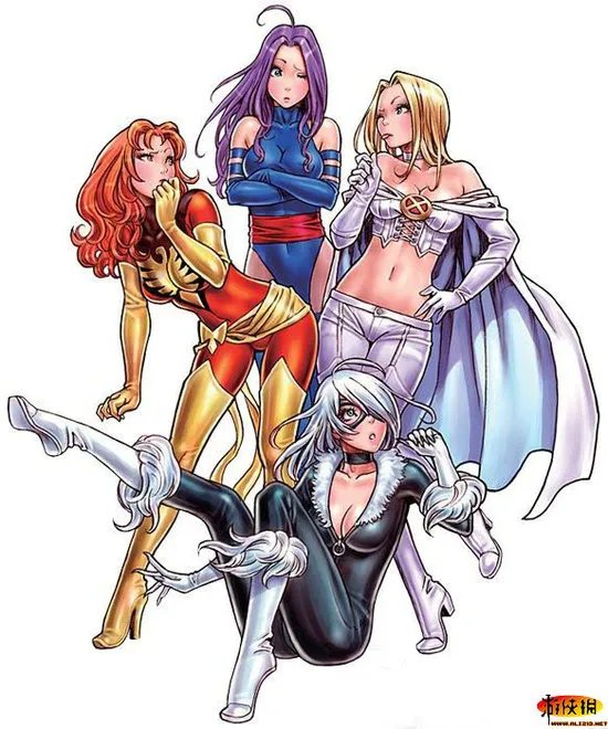 前凸后翘性感迷人 山下俊也女英雄系列画作赏