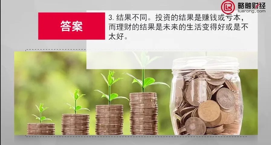 投资与理财的区别