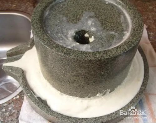 石磨豆浆的做法