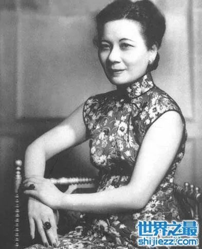宋美龄年轻时照片曝光,民国第一夫人的风采