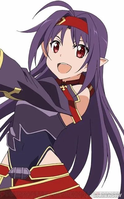 《刀剑神域:失落之歌》绝剑优纪亮相 黑丝美腿欲露还羞