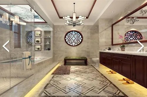 装修卫生间效果图 开放式卫生间装修风格