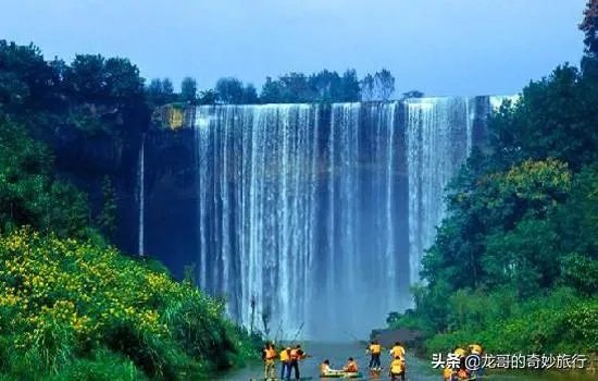 青龙大瀑布有什么景点?