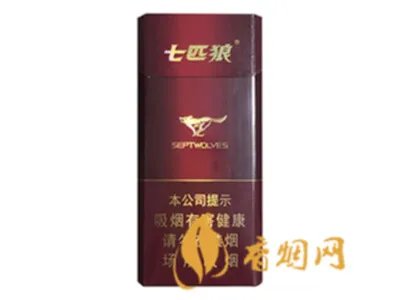 七匹狼香烟软红多少钱一包 七匹狼软红香烟价格表图片一览
