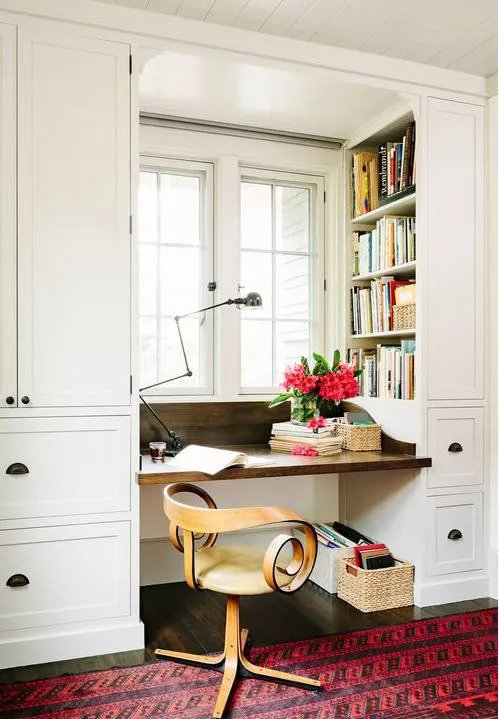 小书桌也能承载大梦想，这些书桌设计效果图送给你！