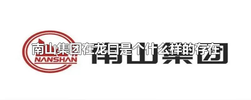 南山集团在龙口是个什么样的存在