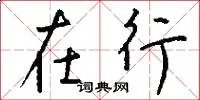 在行