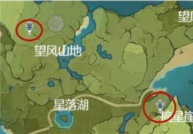 2022原神蒙德地灵龛位置大全