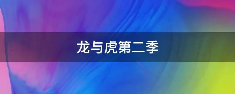 龙与虎第二季