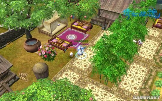 倩女幽魂手游家园设计方案及家具布局心得 家园格局怎么布置