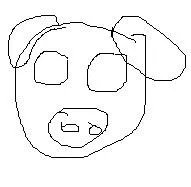 漫画猪，简笔画！