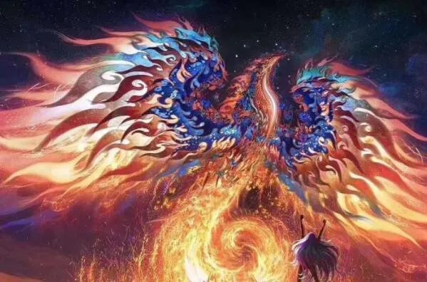 中国十大传统神兽，凤凰排第二，第一是德行高的统治者形象