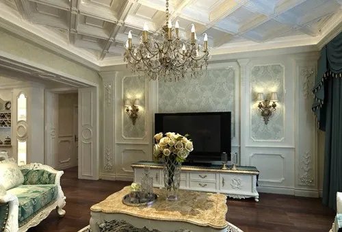 欧式风格壁纸效果图大全 尽显奢华大气