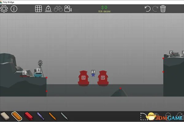 Poly Bridge怎么造桥 Poly Bridge新手指南