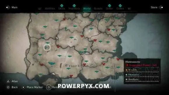 《刺客信条英灵殿》ex咖喱棒怎么获得?ex咖喱棒位置地图分享