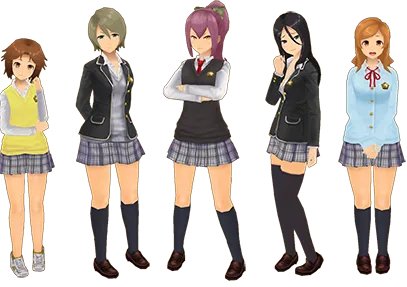 SE新作亮相 ：iOS游戏《School Girl Strikers》