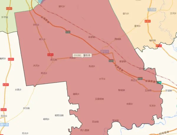 黑龙江肇东总共有多少个镇