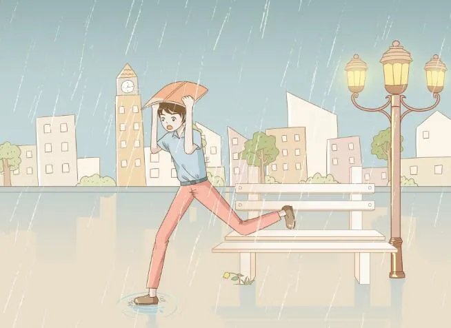 下雨幽默句子 适合下雨天发的幽默朋友圈