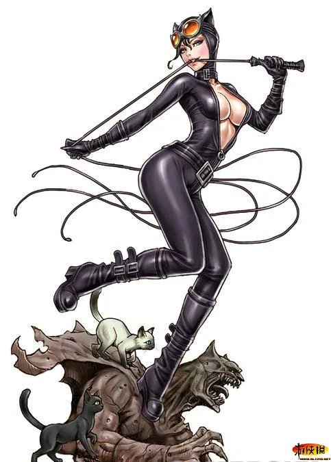 前凸后翘性感迷人 山下俊也女英雄系列画作赏