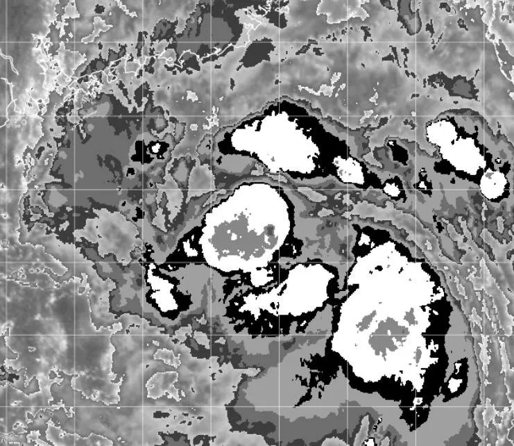 2020年7号台风路径实时发布系统云图 今日“海高斯”卫星云图实时追踪
