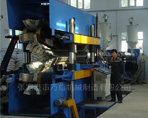 PE双壁波纹管生产线的工程方案