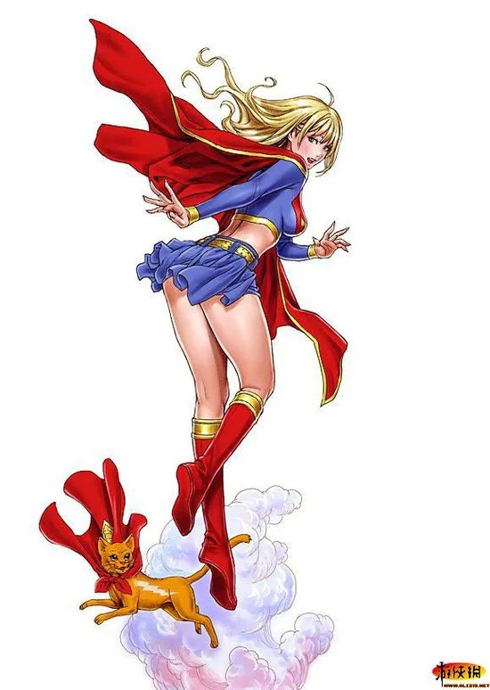 前凸后翘性感迷人 山下俊也女英雄系列画作赏