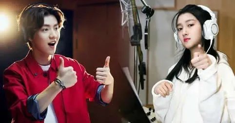 关晓彤鹿晗秀恩爱是什么情况：一个眼神暖暖的爱意