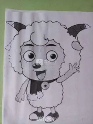 喜羊羊生日蛋糕