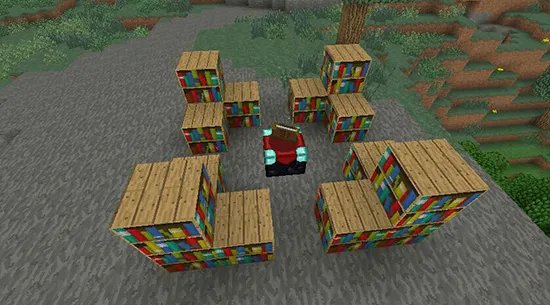 我的世界附魔台书架摆放最高级2023