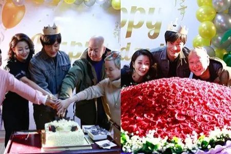 黄晓明生日感慨称错过许多 与工作室人员拍合照充满喜感