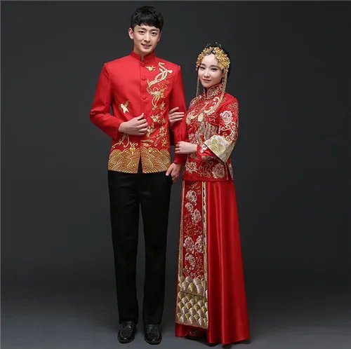 传统结婚礼服图片  穿着传统礼服的注意事项