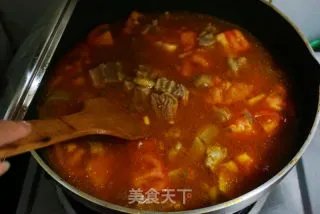 西红柿牛腩汤