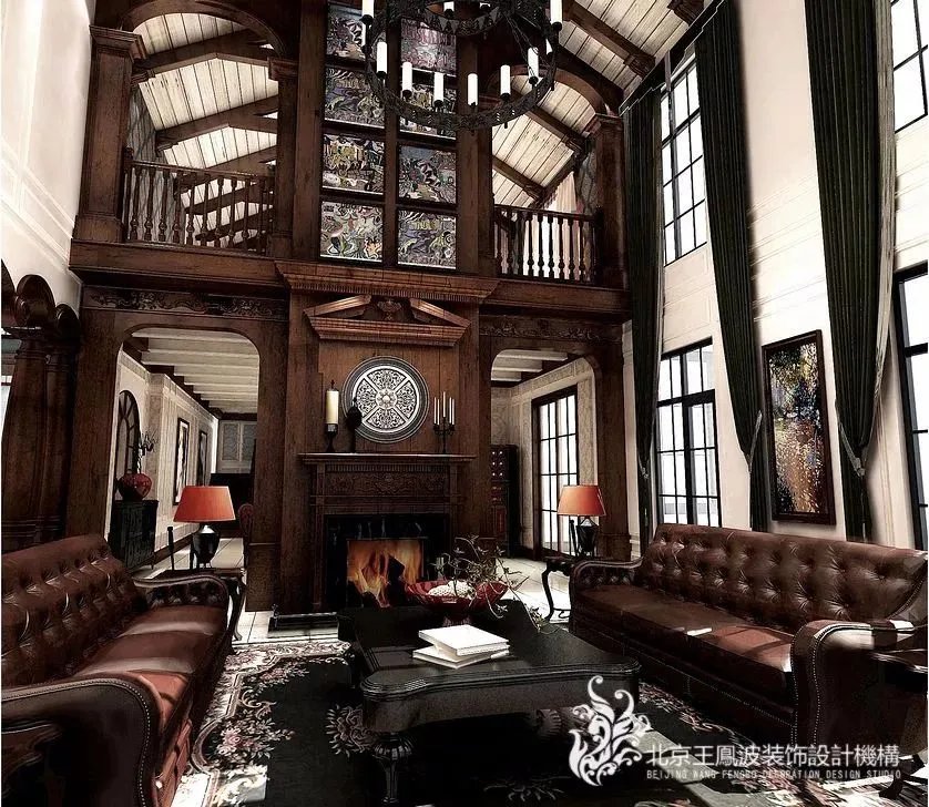 美式风格别墅装修设计：保利家园