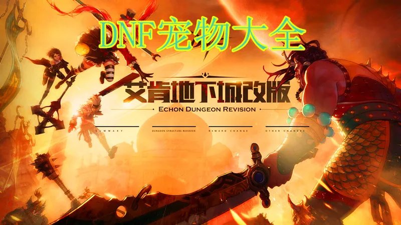 《DNF》宠物大全