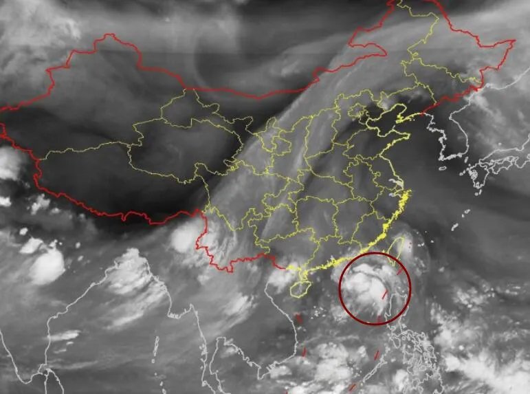 2020年7号台风路径实时发布系统云图 今日“海高斯”卫星云图实时追踪