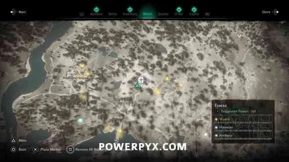 《刺客信条英灵殿》ex咖喱棒怎么获得?ex咖喱棒位置地图分享