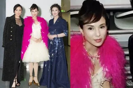 刘嘉玲周海媚合影 二十年没见还是如此亲切