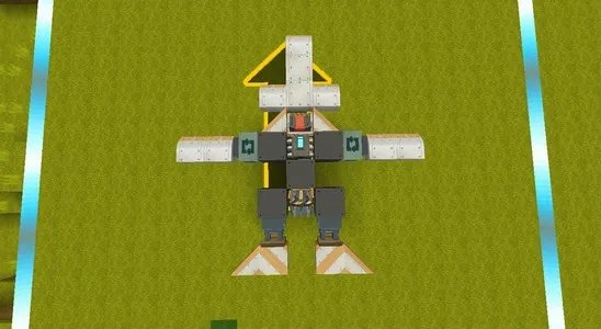 迷你世界飞机怎么做