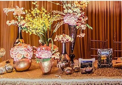 金色婚礼现场布置方法   金色主题婚礼效果图