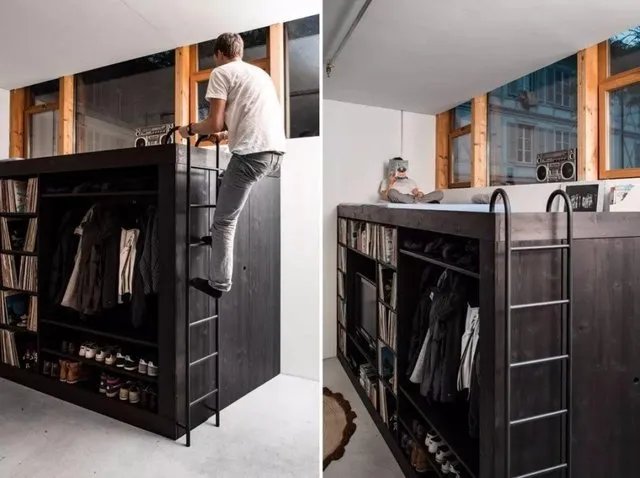 20个小户型改造的大改造,空间利用极致